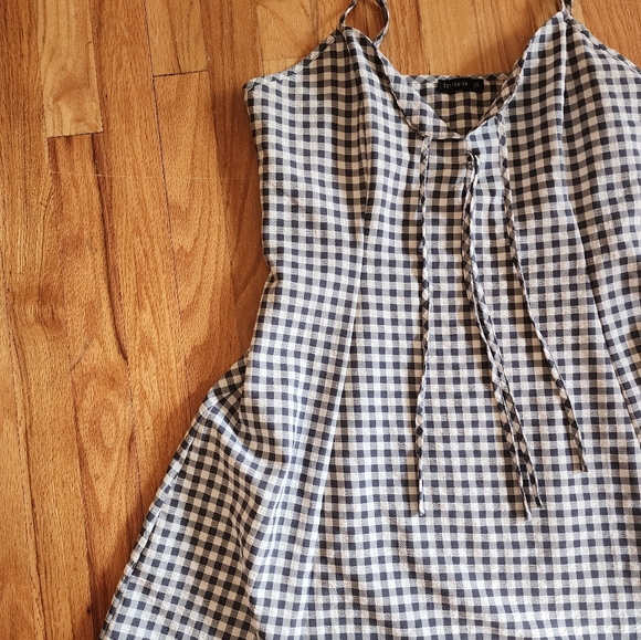 Womens Cotton On Gingham Dress - L - Picture 5 of 6